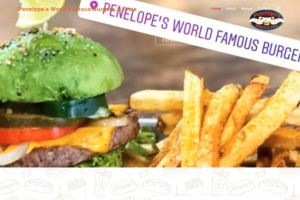 Penelope's bueger and fries